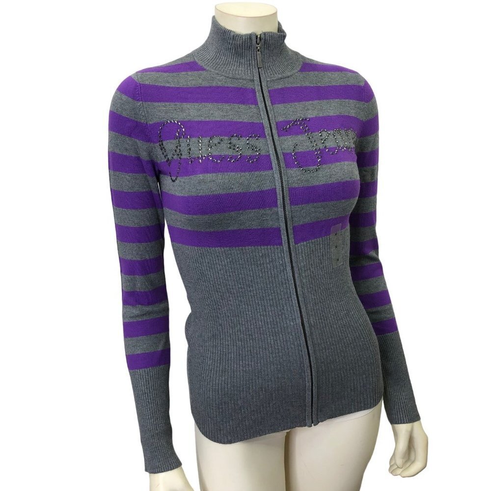 GUESS FULL ZIP MOCK NECK LG NEW‎ WITH TAG